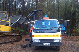On site servicing